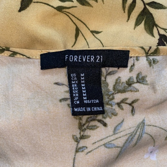 Yellow patterned jumpsuit / romper - Picture 7 of 7